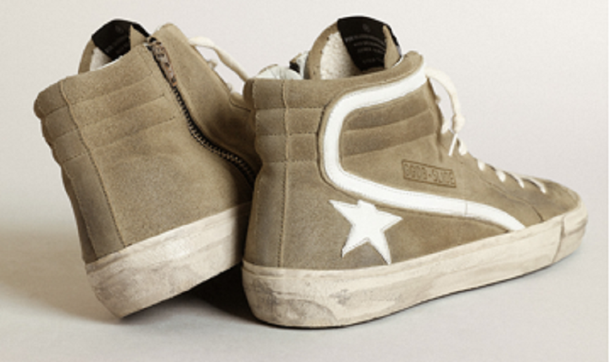 Giày Golden Goose Slide 'Dark Sea Green' GMF00115-F003778-35827 - Ảnh 4