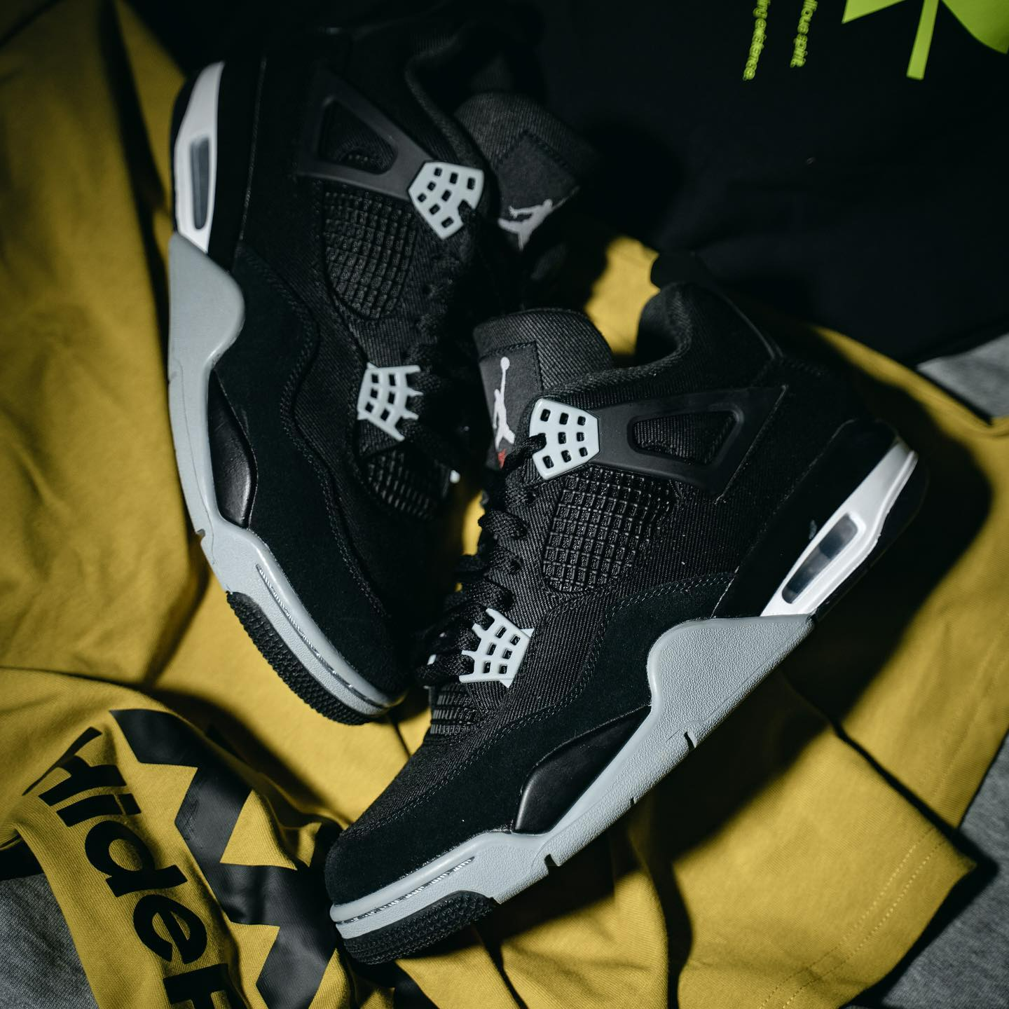 Giày Nike Jordan 4 Retro SE 'Black Light Steel' DH7138-006 - Ảnh 4