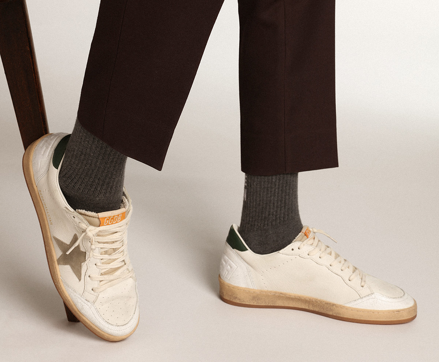 Giày Golden Goose Ball Star 'Beige' GMF00117-F003435-11207 - Ảnh 2