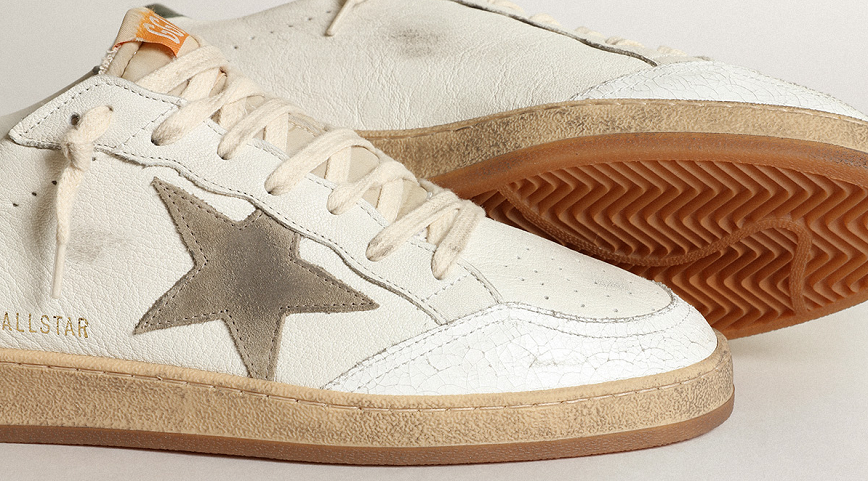 Giày Golden Goose Ball Star 'Beige' GMF00117-F003435-11207 - Ảnh 3