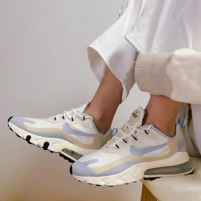 Giày Nike Wmns Air Max 270 React 'White Fossil' CT1287-100 - Ảnh 4