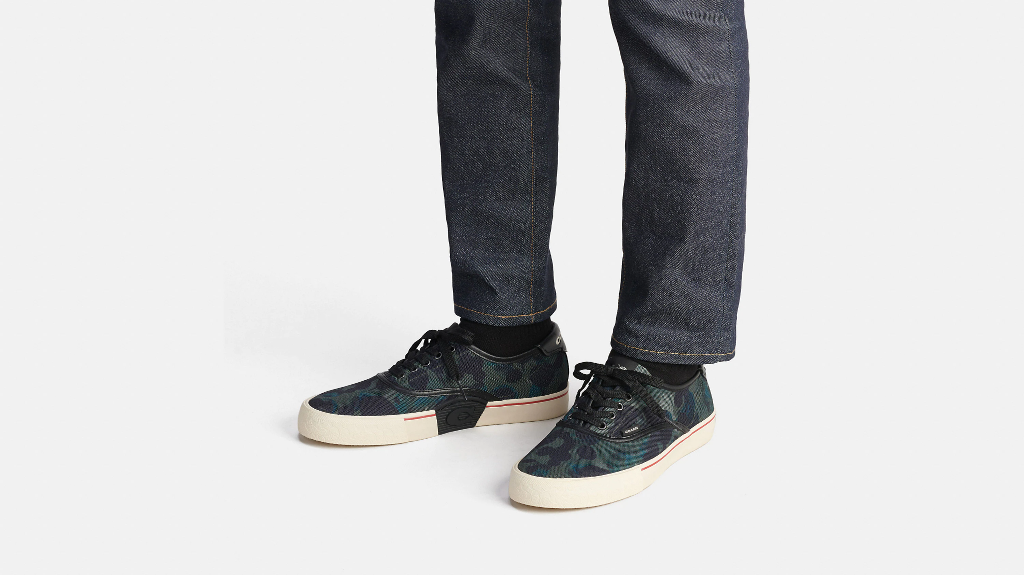 Giay Coach Skate Lace Up Mesh 'Wildbeast' CA277-R54