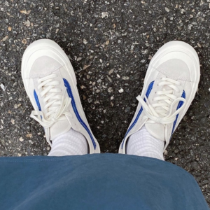 Alternative view of Giày Vans Style 36 Decon Sf 'White Blue' VN0A5HFFZGC