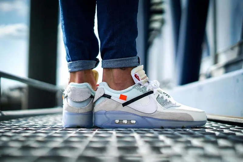 Alternative view of Giày Nike Air Max 90 'Off White' AA7293-100