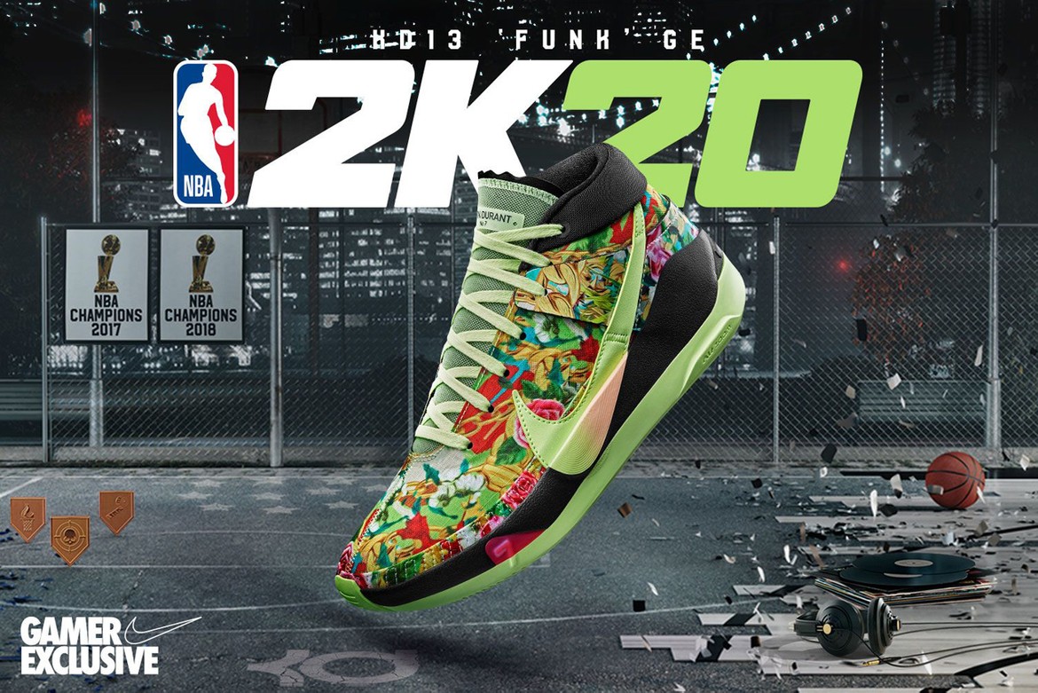 Giày Nike NBA 2K20 x KD 13 'Funk' Gamer Exclusive CI9948-601 - Ảnh 5