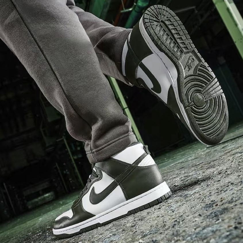 Giay Nike Dunk High Retro 'Cargo Khaki' DD1399-107