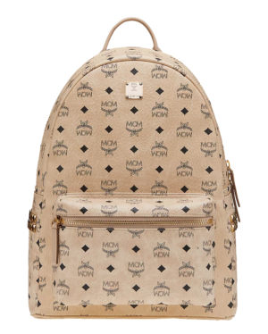 Túi MCM Stark Side Studs Backpack in Visetos MMK6SVE38IG001