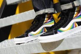 Alternative view of Giày Vans Sk8-Hi Reissue 'Refract White' VN0A4U3DWN7