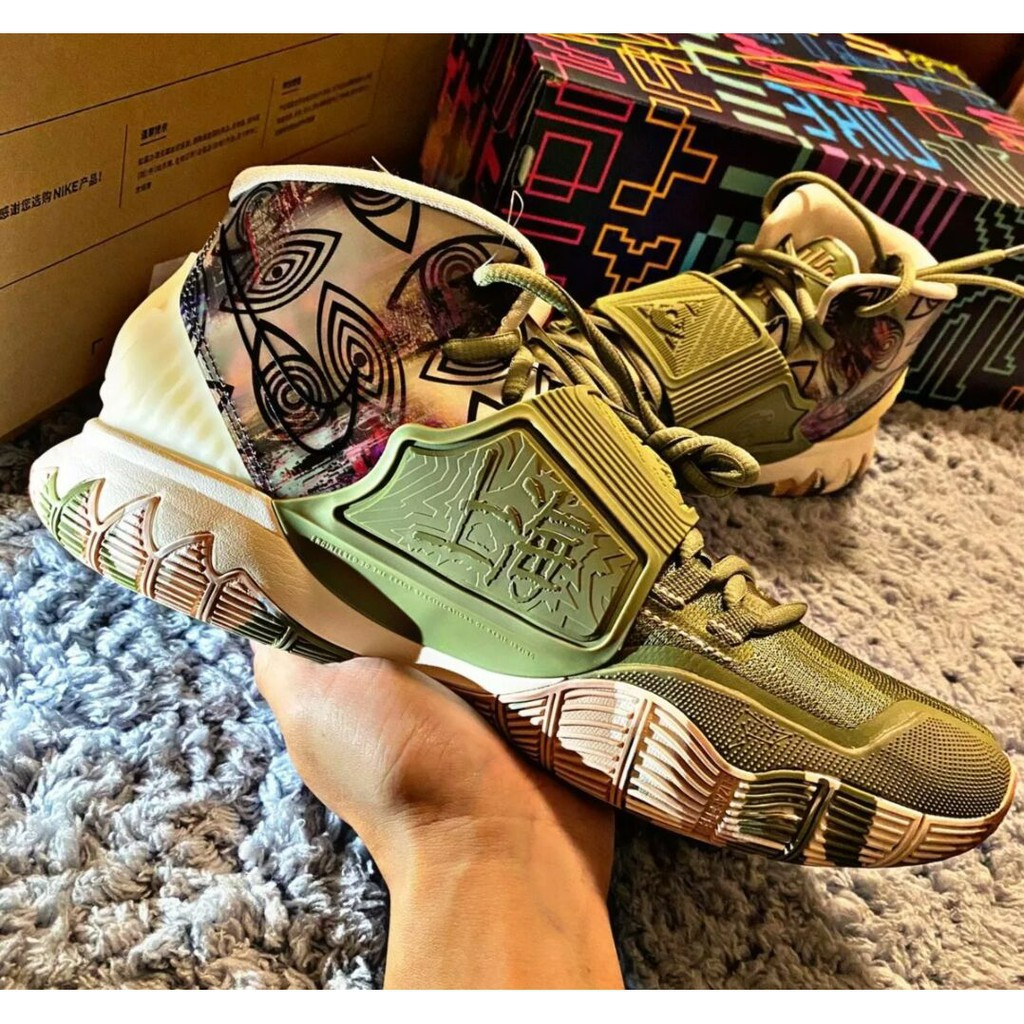 Giày Nike Kyrie 6 Preheat 'Shanghai' CQ7634-303 - Ảnh 4