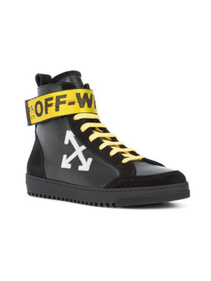 Alternative view of Giày Off-White Security Leather 'Black White'