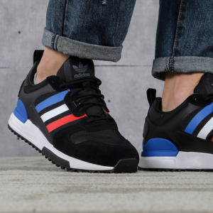 Alternative view of Giày Adidas Wmns ZX 700 HD 'Black Blue Red' FY0965