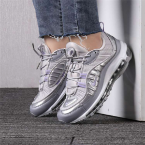 Alternative view of Giày Nike Wmns Air Max 98 'Lilac Metallic Silver' BV6536-001
