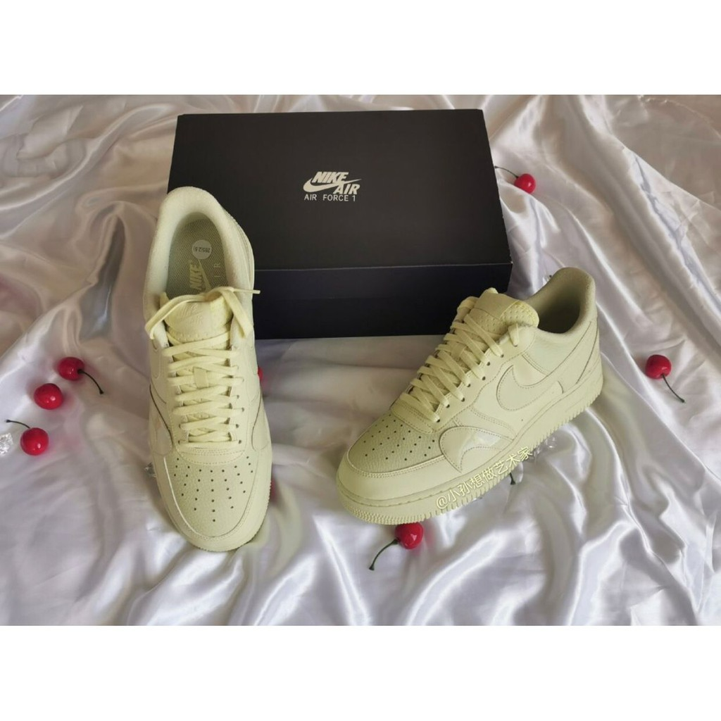 Giày Nike Air Force 1 Low 'Misplaced Swoosh Pale Yellow' CK7214-700 - Ảnh 3
