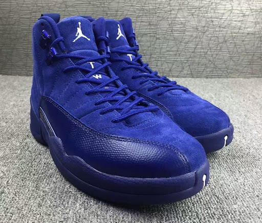 Giày Nike Air Jordan 12 Retro BG 'Deep Royal' 153265-400 - Ảnh 4