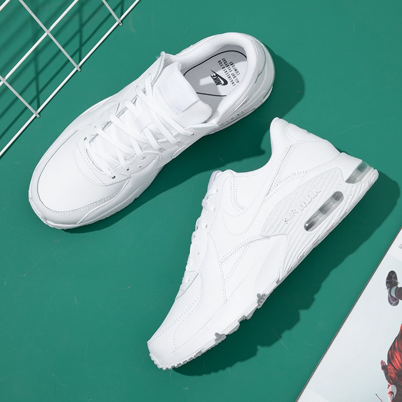 Giày Nike Air Max Excee Leather 'Triple White' DB2839-100 - Ảnh 6