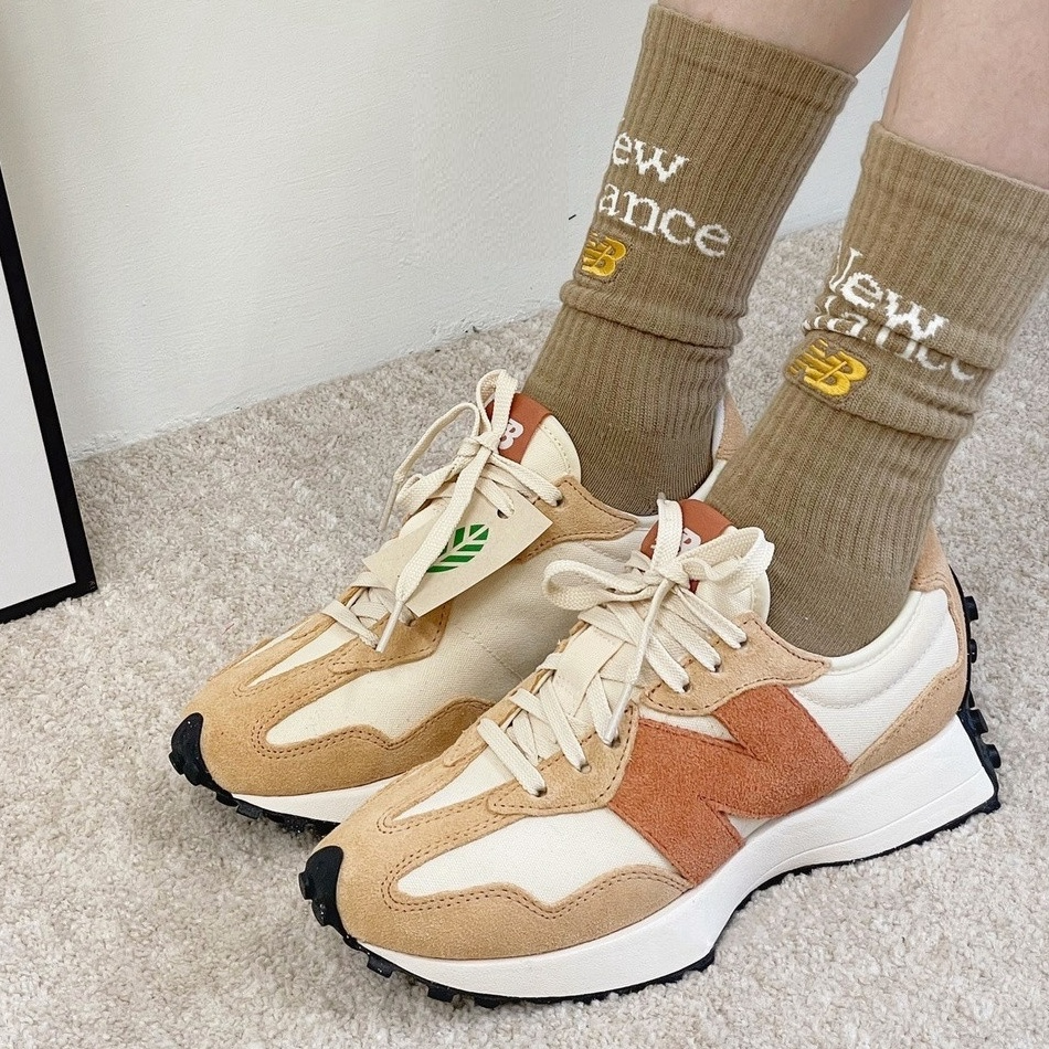 Giày New Balance 327 Macadamia Nut MS327WC - Ảnh 6