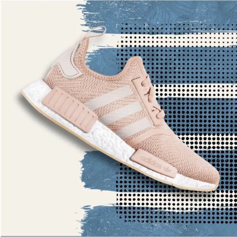 Alternative view of Giày Adidas Wmns NMD_R1 'Chalk Pearl' CQ2012