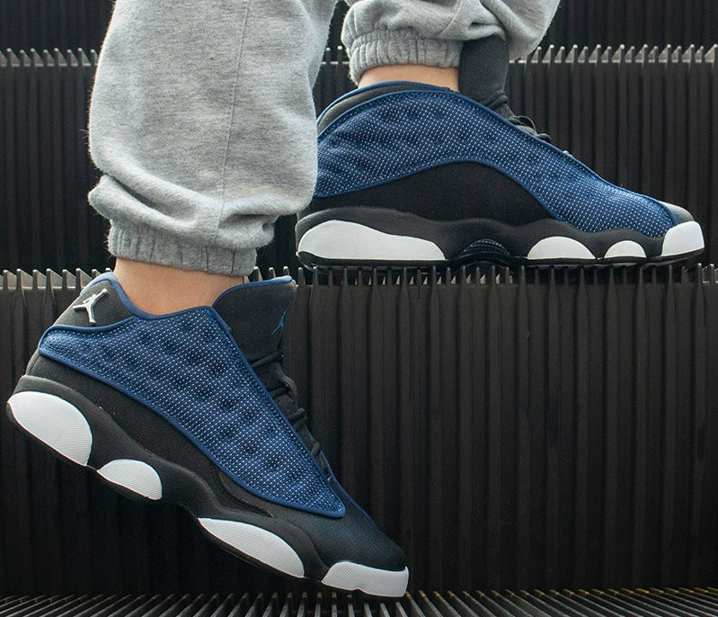 Giày Nike Air Jordan 13 Retro Low GS 'Brave Blue' 2017 310811-407 - Ảnh 3