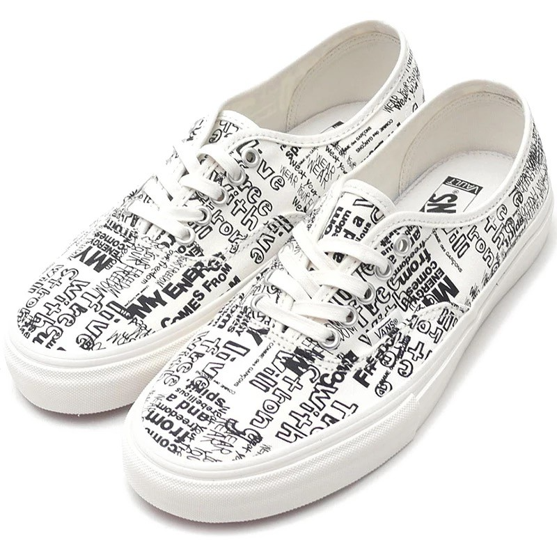 Giày Vans Authentic Comme des Garcons White (Japan) VN0A33TAKXY - Ảnh 4