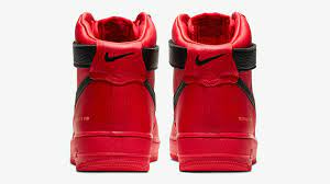 Giày Nike 1017 ALYX 9SM x Air Force 1 High 'University Red' CQ4018-601 - Ảnh 4