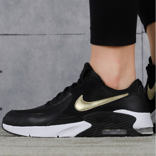 Giày Nike Air Max Excee GS 'Black Metallic Gold' CD6894-006 - Ảnh 2