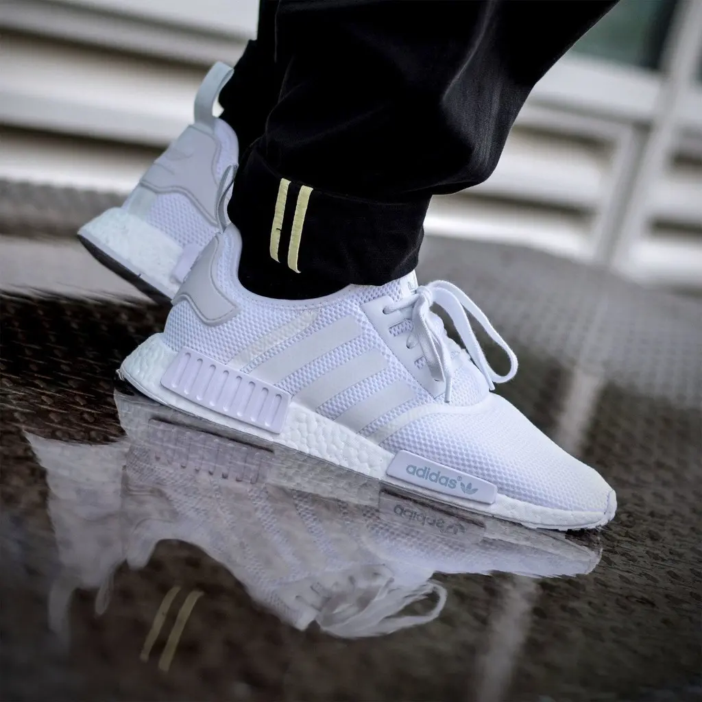 Alternative view of Giày Adidas NMD R1 'All White' S79166