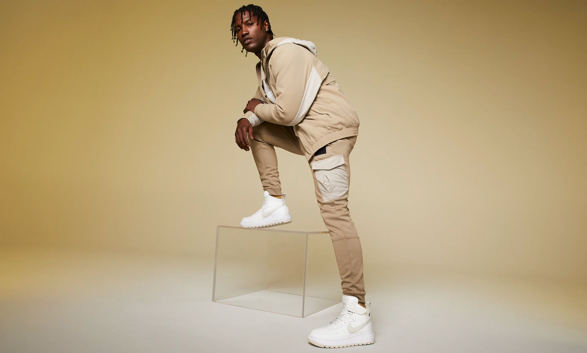 Giày Nike Air Force 1 High Boot Summit White DA0418-100 - Ảnh 2