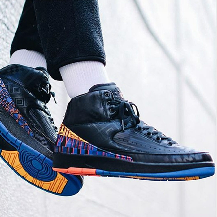 Giày Nike Air Jordan 2 Retro 'Black History Month' 2019 BQ7618-007 - Ảnh 2