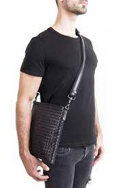 Alternative view of Túi Bottega Veneta Woven Crossbody Leather Bag 276357-V465C-1000