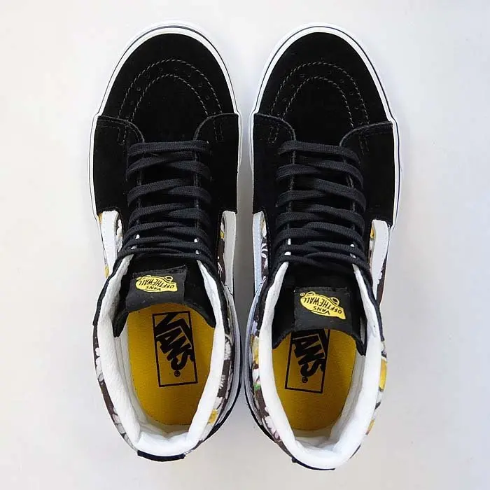 Giay Vans Flower Patterns Sk8-Hi Slip-Ons VN0A32QG9FV