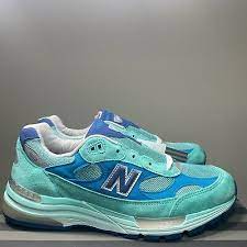 Alternative view of Giày New Balance 992 Made In USA 'Blue Silver Metallic' M992TB