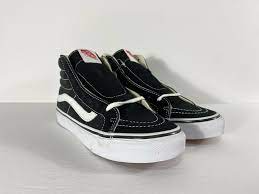 Giay Vans Sk8-Hi Slim 'Black' VN000QG36BT