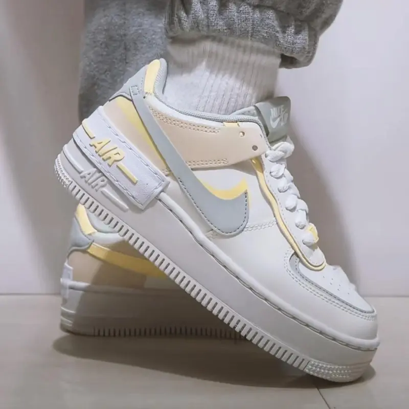 Giay Nike Air Force 1 Shadow 'Pearl White Citron Tint' DR7883-101