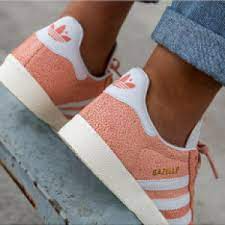 Giày Adidas Wmns Gazelle 'Clear Orange' AQ0904 - Ảnh 5