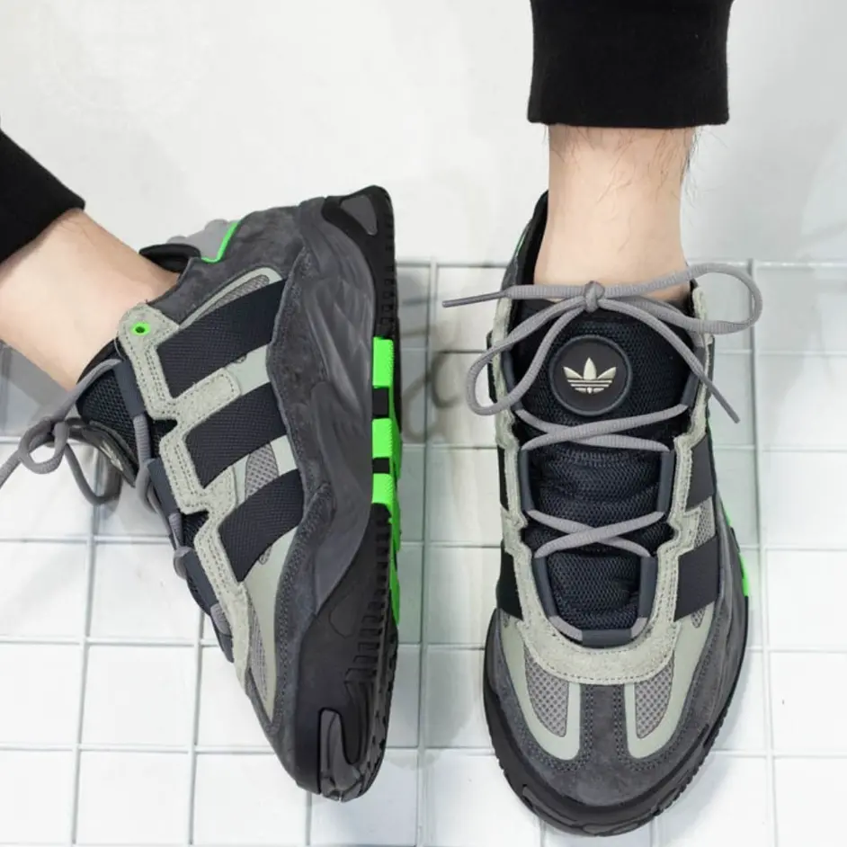 Alternative view of Giày Adidas Niteball 'Dove Grey' FX7654