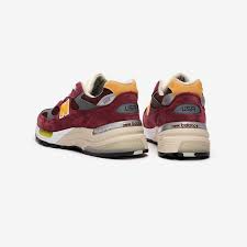 Alternative view of Giày New Balance 992 Made in USA 'Burgundy' M992CA