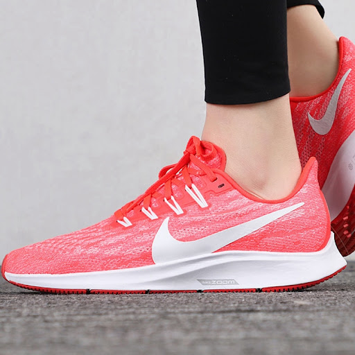 Giày Nike Wmns Air Zoom Pegasus 36 'Laser Crimson Platinum Tint' AQ2210-601 - Ảnh 3