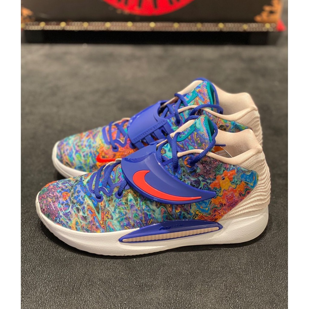 Giày Nike KD 14 EP 'Psychedelic' CZ0170-400 - Ảnh 5