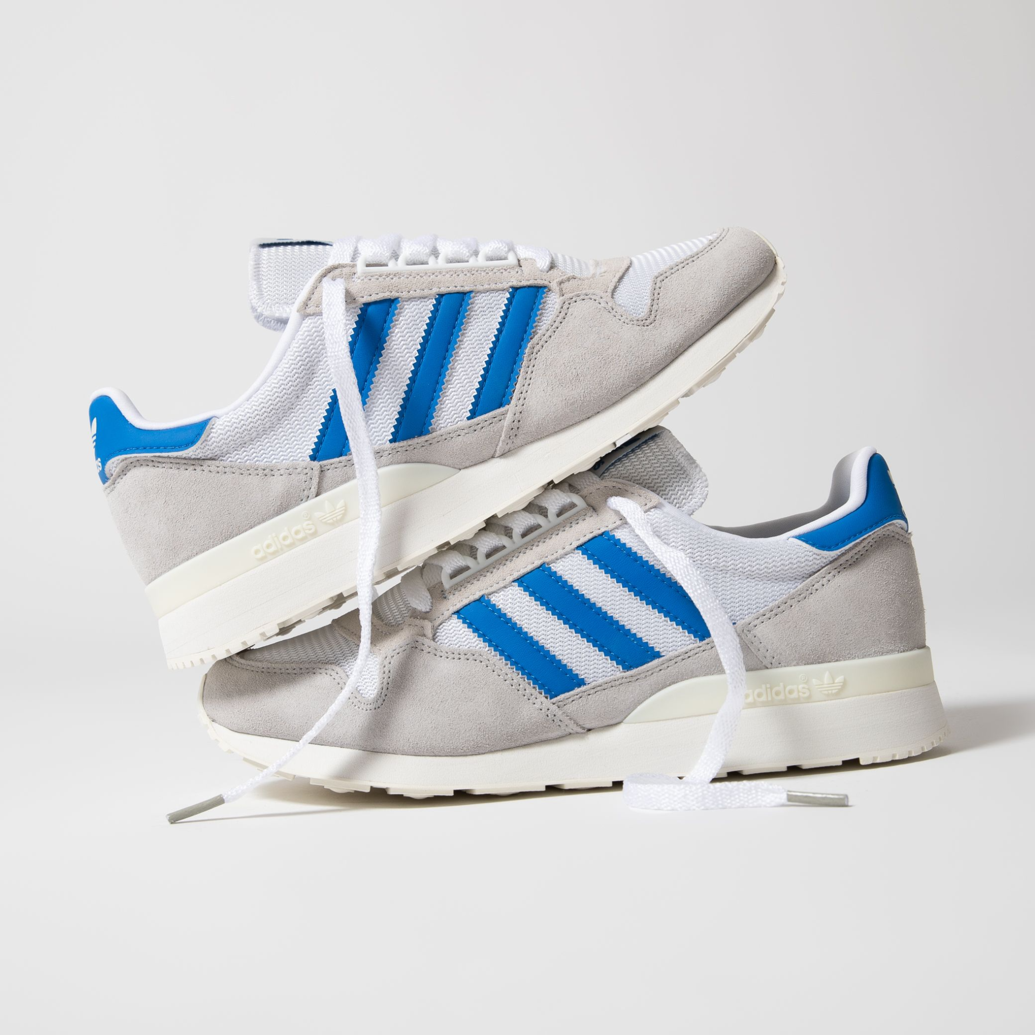Giày Adidas Originals ZX 500 'White Blue' FW4410 - Ảnh 6