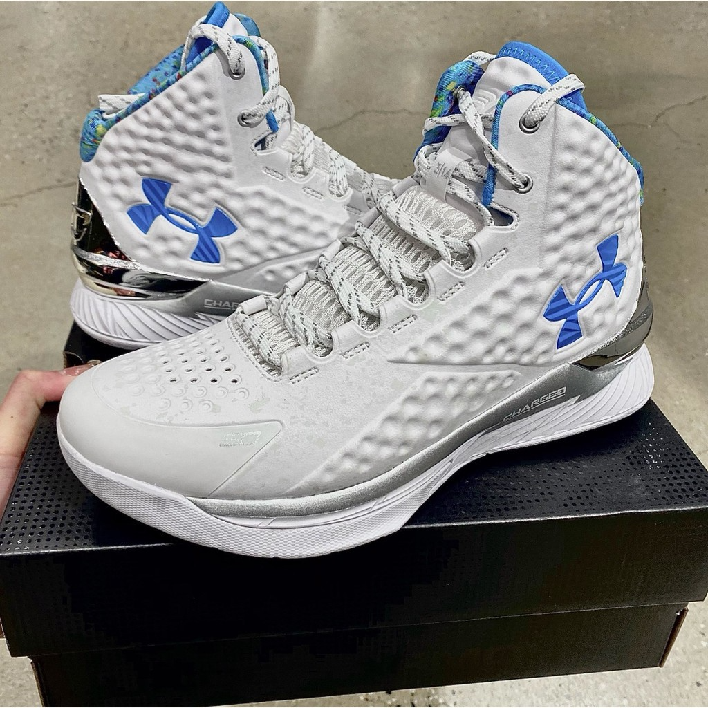 Giày Under Armour Curry 1 Splash Party 3024394-100 - Ảnh 6
