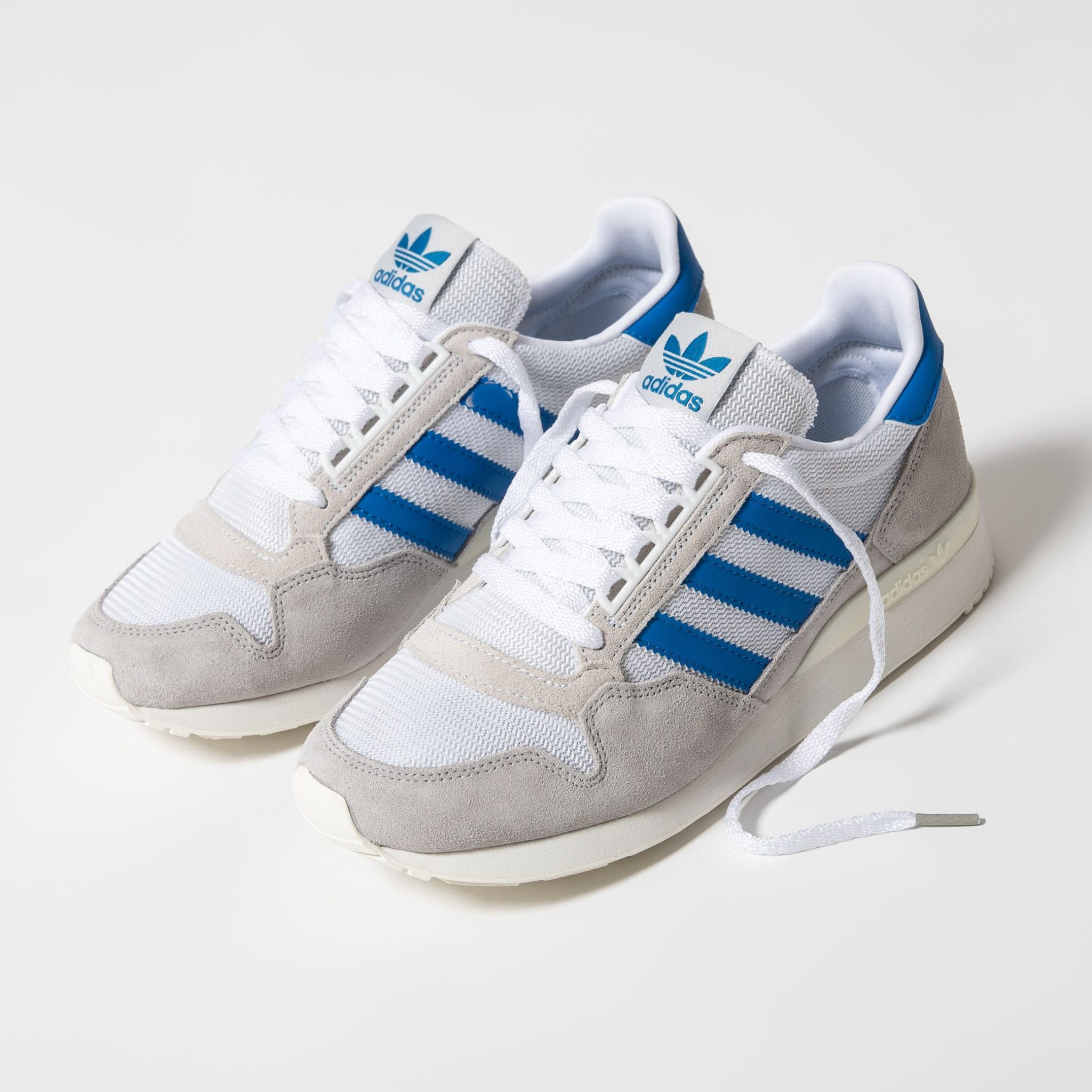 Giày Adidas Originals ZX 500 'White Blue' FW4410 - Ảnh 5