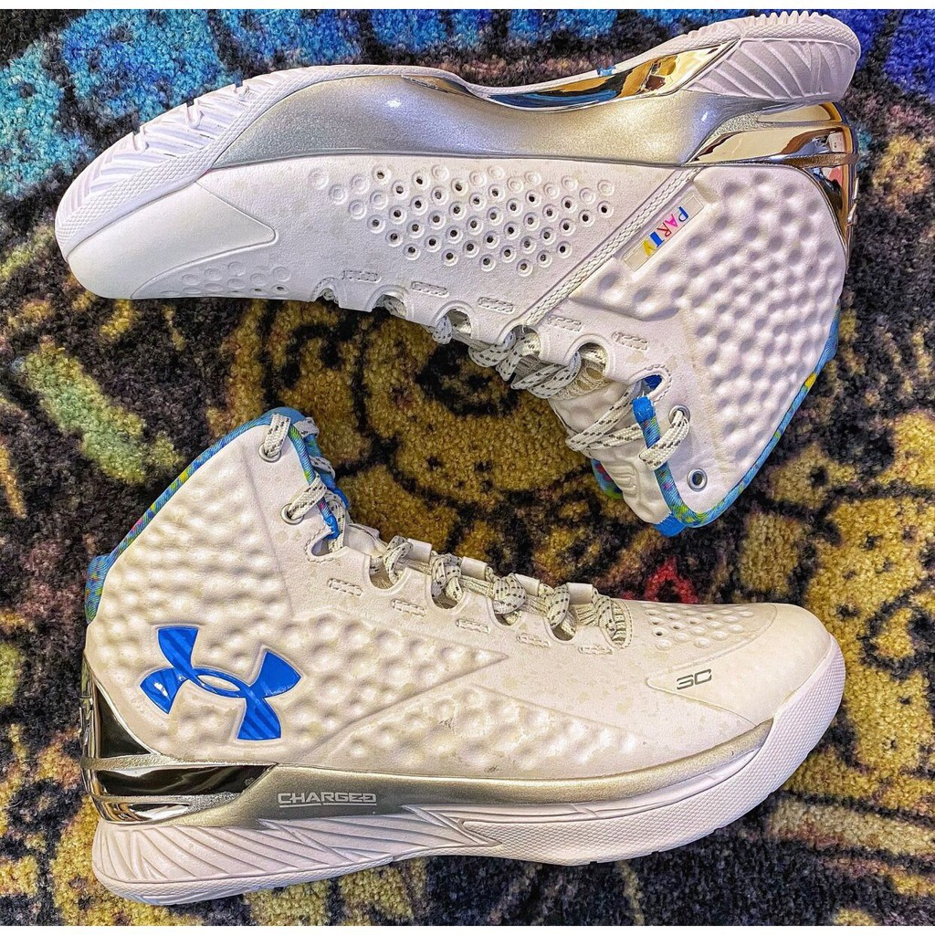 Giày Under Armour Curry 1 Splash Party 3024394-100 - Ảnh 5