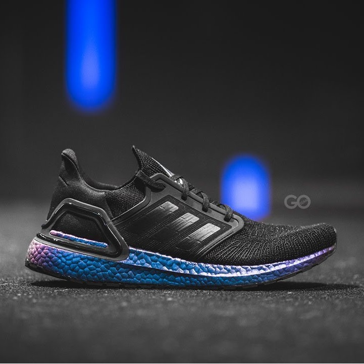 Giày Adidas UltraBoost 20 Big Kids 'Blue Boost' EG4807 - Ảnh 4