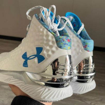 Giày Under Armour Curry 1 Splash Party 3024394-100 - Ảnh 3