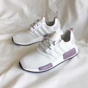 Alternative view of Giày Adidas Wmns NMD R1 'White Orchid' BD8024