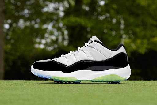 Giày Golf Nike Air Jordan 11 Low Golf 'Concord' AQ0963-101 - Ảnh 8