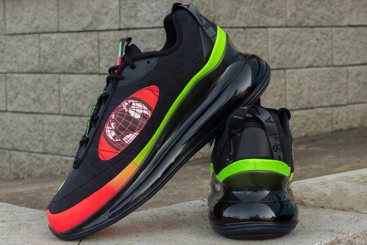 Giày Nike Air Max 720 818 'Worldwide Pack Black' CT1282-001 - Ảnh 8