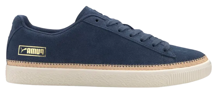 Giày Puma Suede Trim DLX Trainers 'Blue' 371749-03