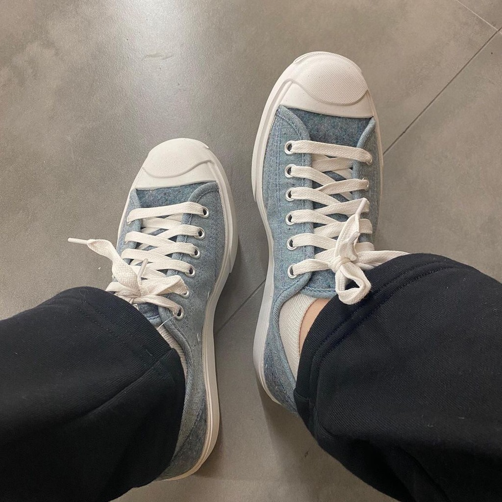 Giày Converse Jack Purcell Renew Low 'Grey Twill' 169613C - Ảnh 5