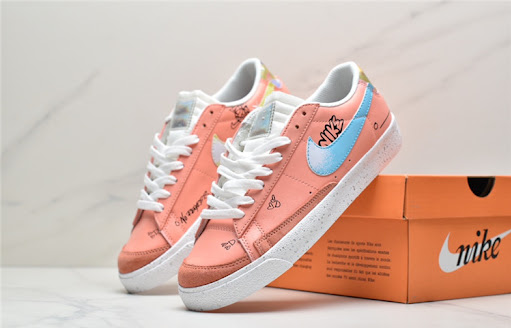 Giày Nike Blazer Low ’77 'Ecstasy Crimson' DJ4281-641 - Ảnh 4